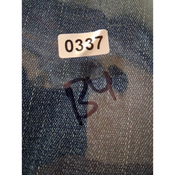 Levis 529 Curvy Bootcut Jeans Mid Rise Dark Blue Wash Womens Size 4 Stretchable - Picture 7 of 7